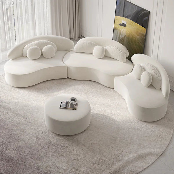 Fully Upholstered Indoor Furniture - Sofa Set - Allamanda