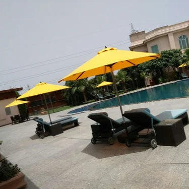 Garden Umbrella - Sun Shade - Patio Parasol - Centre Pole Umbrella - Mediterranean™