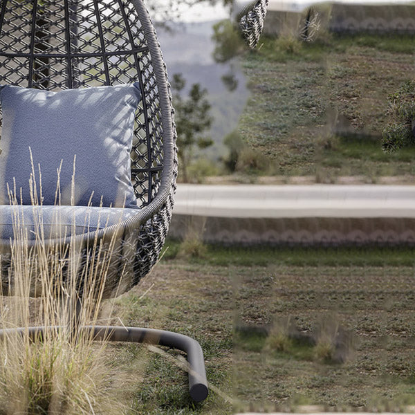 Hanging Swing, Balcony Swing, Garden Swing Chair- Omnium Max Single and Double Seater- With - Stand - Braided & Rope