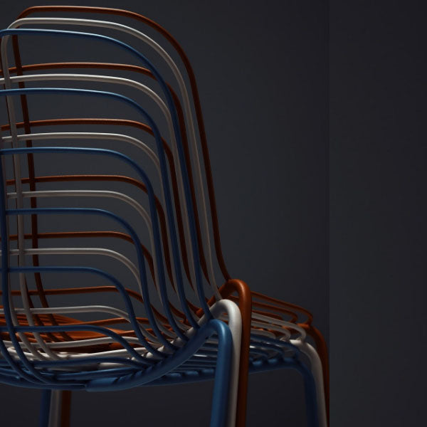 MS Wire Frame Furniture - Chair - Alvin