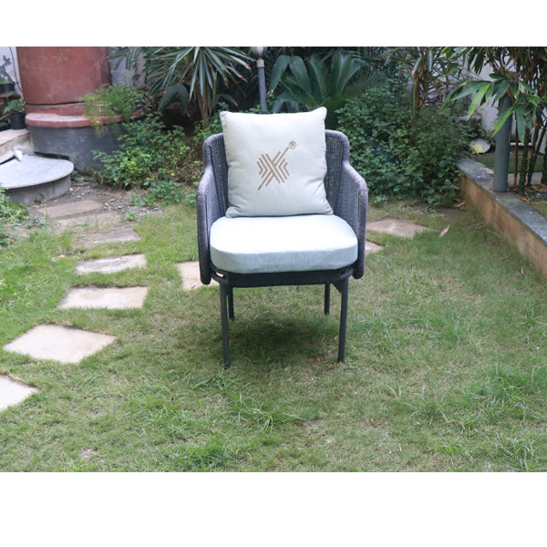 Outdoor Furniture Braided & Rope Coffee Chair - Mateo - Ready Stock Sale