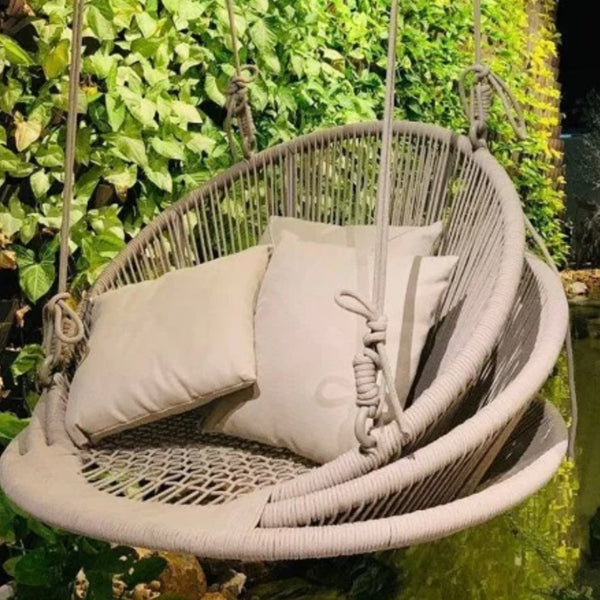 Outdoor Furniture Braided & Rope Swing - Antoine