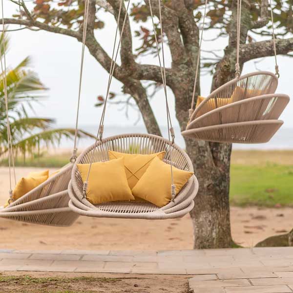 Outdoor Furniture Braided & Rope Swing - Antoine