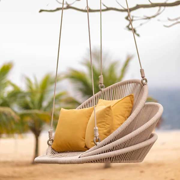 Outdoor Furniture Braided & Rope Swing - Antoine
