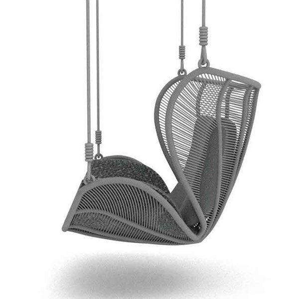Outdoor Furniture Braided & Rope Swing - Sunshine Mini