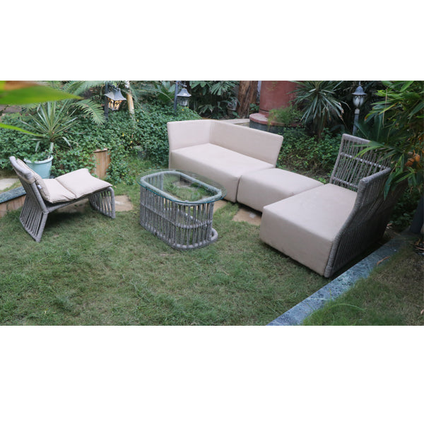Outdoor Furniture Braided, Rope & Cord, Sofa - Cliff - Ready Stock Sale