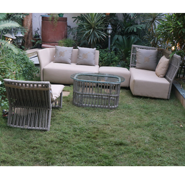 Outdoor Furniture Braided, Rope & Cord, Sofa - Cliff - Ready Stock Sale