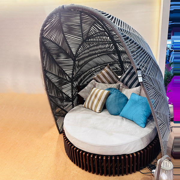 Outdoor Braided & Rope Daybed - Peak 06