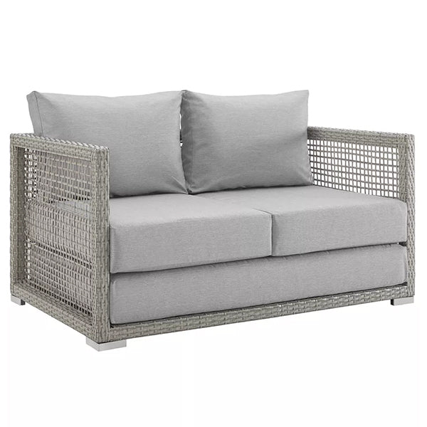 Outdoor Wicker Sofa Set three seater two seater with table Spectra Next