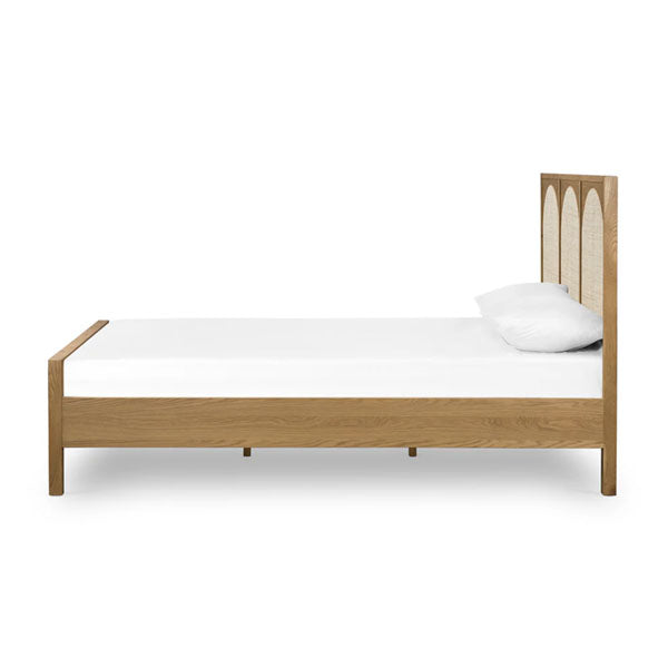 Wooden Cane & Rattan Furniture - Bed - Solarium
