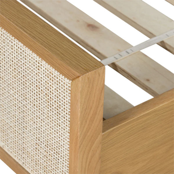 Wooden Cane & Rattan Furniture - Bed - Solarium
