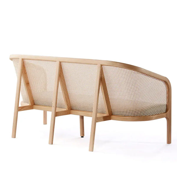 Wooden Cane & Rattan Furniture - Sofa Set - Ornated Seat