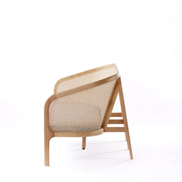 Wooden Cane & Rattan Furniture - Sofa Set - Ornated Seat