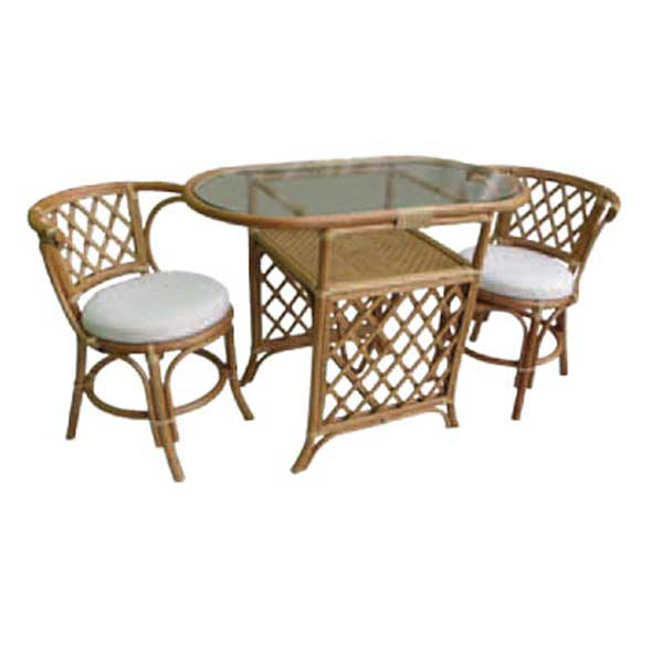 Cane & Rattan Furniture Coffee Set - Macedo