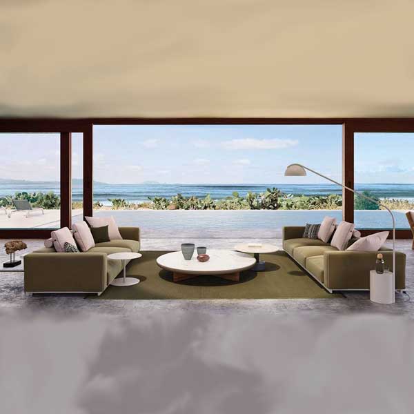 Fully Upholstered Outdoor Furniture - Sofa Set - Molon