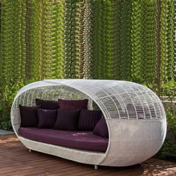 wicker-garden-patio-allweather-Canopy-bed-Daybed-Luxox-Glitter-L-OWD-CDB-046_8_grande_Outdoor Wicker Canopy Bed - Hawa Mahal