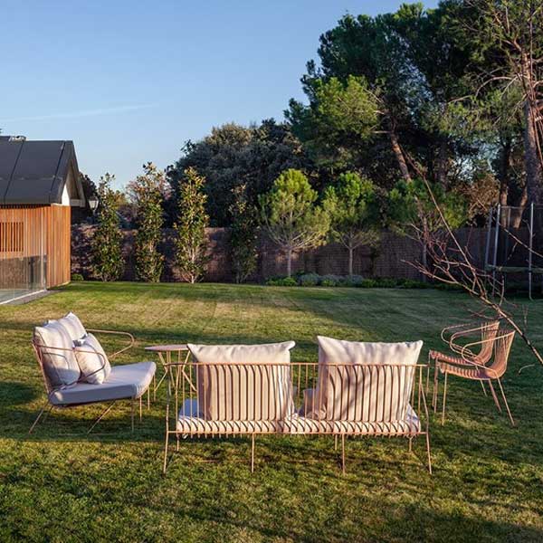 MS Wire Frame Furniture - Sofa Set - Bolonia