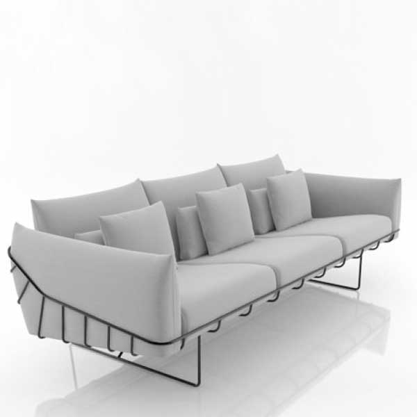MS Wire Frame Furniture - Sofa Set - Kanuri