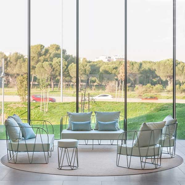 MS Wire Frame Furniture - Sofa Set - Lagarto