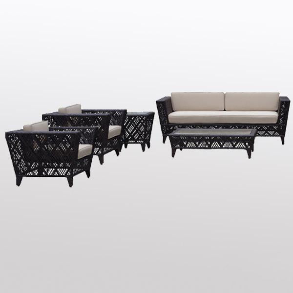 Outdoor Furniture - Wicker Sofa - Santiago