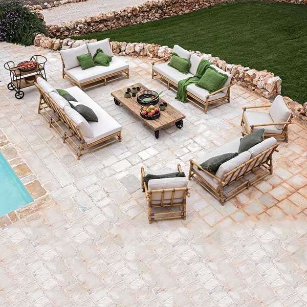 Cane & Rattan Furniture - Sofa Set - Terifa