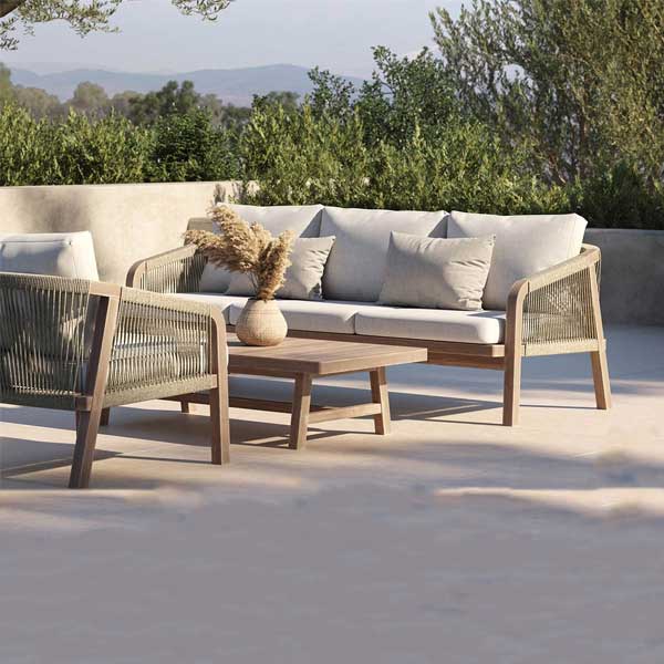 Outdoor Braided, Rope & Cord, Sofa - Monteverde