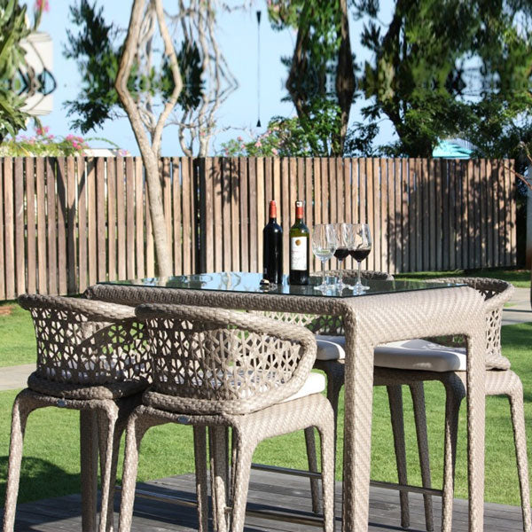 Outdoor Furniture - wicker Bar Set - Baroque-X02