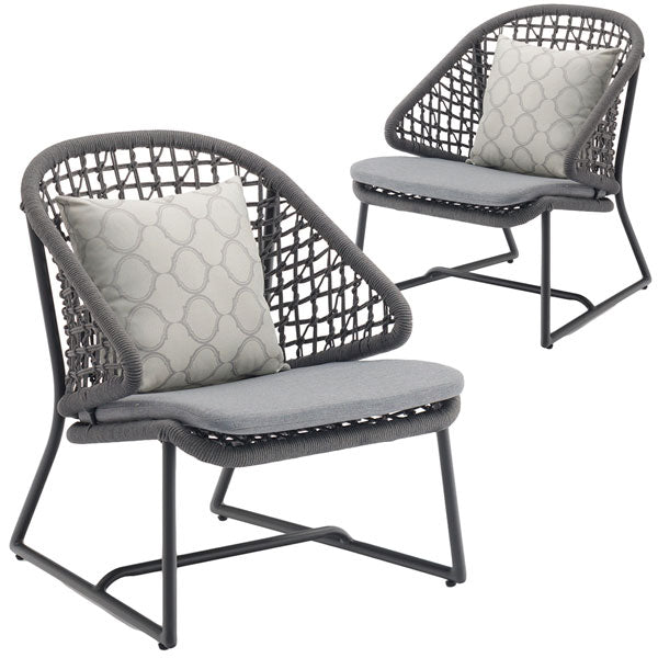 Outdoor Braided & Rope Coffee Set - Jingle