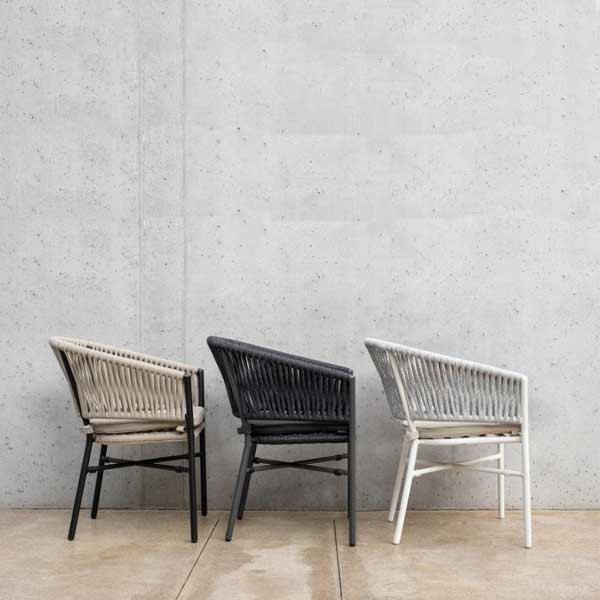 Outdoor Braided & Rope Coffee Set - Gailen