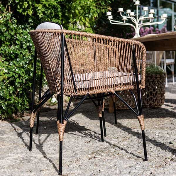 Outdoor Braided & Rope Coffee Set - Lodz