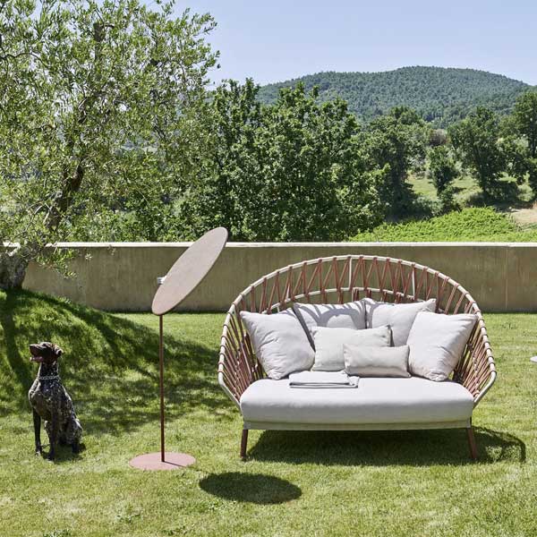 Outdoor Braided & Rope Daybed - Amben