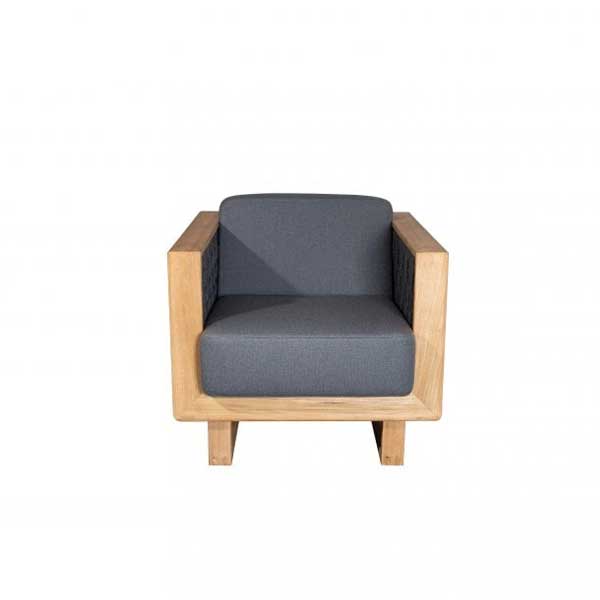 Outdoor Braided, Rope & Cord, Sofa - Angle