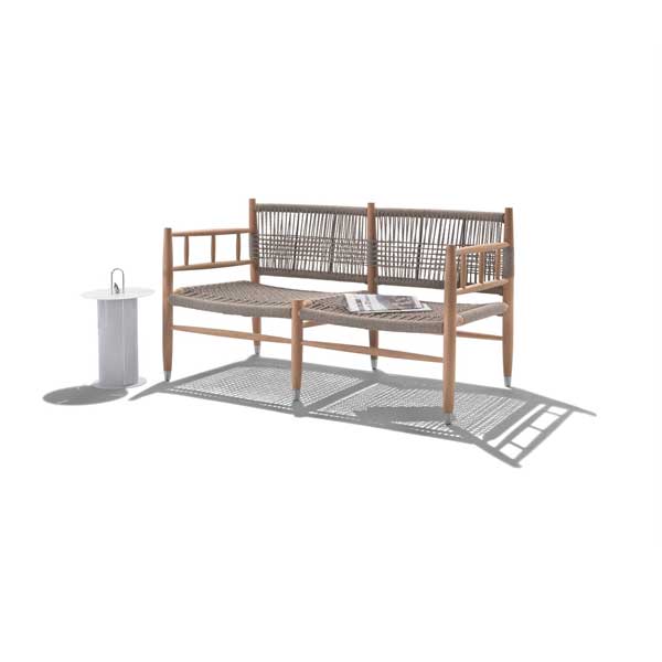 Outdoor Braided & Rope Sofa - Belena