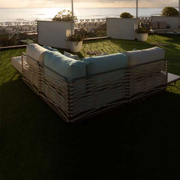 Outdoor Braided, Rope & Cord, Sofa - Diem