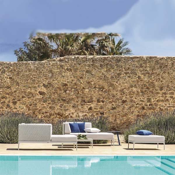 Outdoor Braided, Rope & Corfd, Sofa - Fiesta