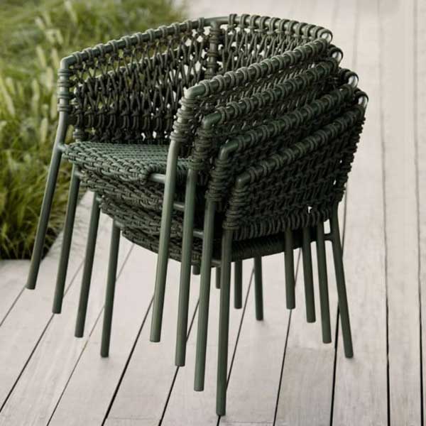 Outdoor Braided & Rope Coffee Set - Aidan