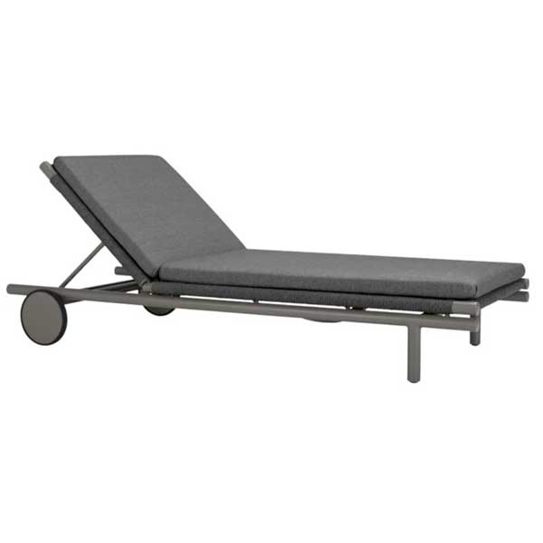 Outdoor Braided & Rope Sunlounger - Antra