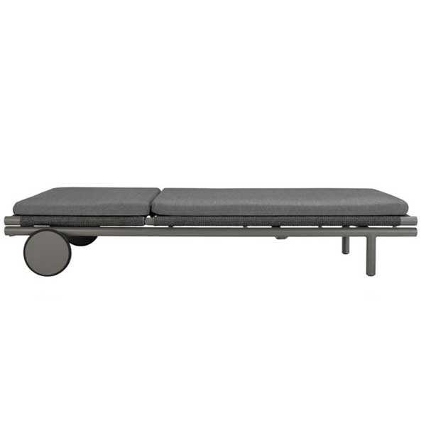 Outdoor Braided & Rope Sunlounger - Antra