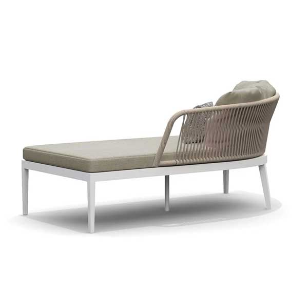 Outdoor Braided & Rope Sunlounger - Dream