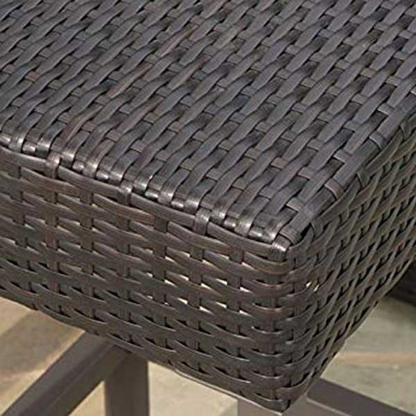 OUTDOOR-WICKER-GARDEN-PATIO-ALLWEATHER-BAR-CHAIR-STOOL-SET-LUXOX-L-OWP-BTS-028_ Outdoor Wicker Bar Set - Island