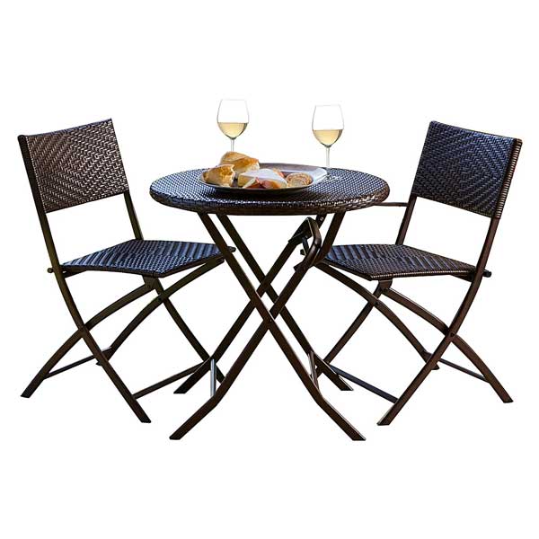 Outdoor Furniture - Wicker Folding Set - Adventure