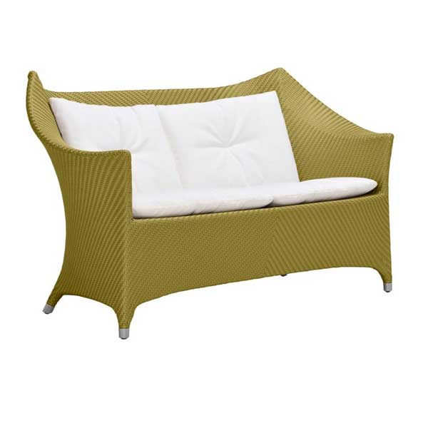 Outdoor Furniture - Wicker Sofa - American