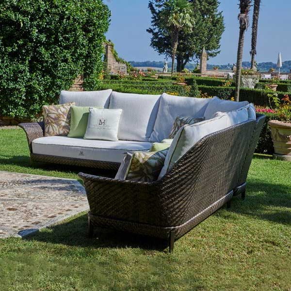 Outdoor Furniture - Wicker Sofa - Aralia