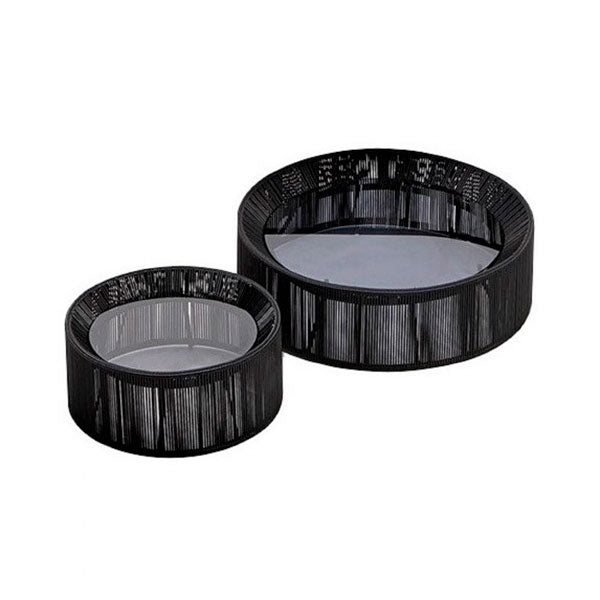 Outdoor Patio Braid & Rope Coffee Table & Center Table - Camilla