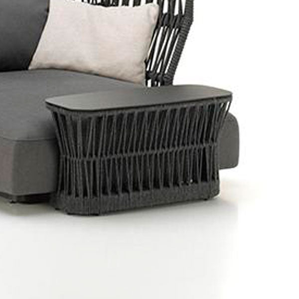 Outdoor Patio Braid & Rope Coffee Table & Center Table - Cliff