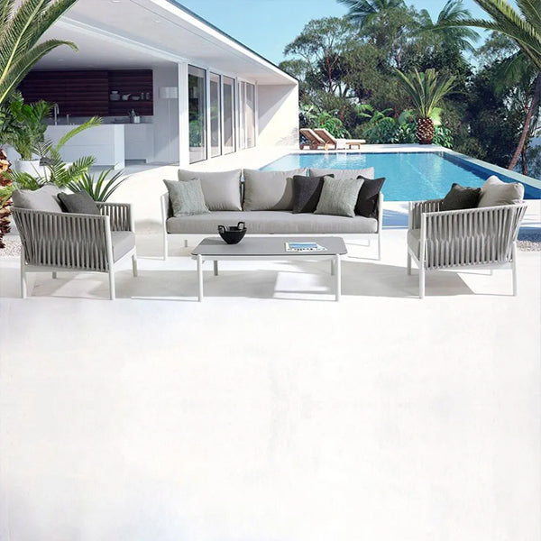 Outdoor Braided, Rope & Cord, Sofa - Wedge