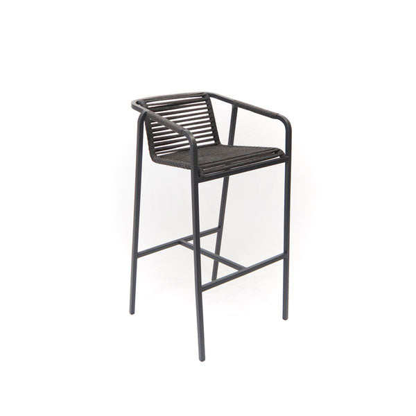 Outdoor Braided, Rope & Cord Bar Chair - Cumin