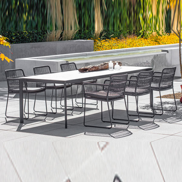 Outdoor Braided & Rope Coffee Set - Ambiente
