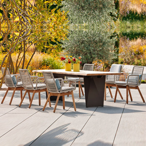 Outdoor Braided & Rope Coffee Set - Sunshine Prime