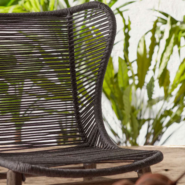 Outdoor Braided & Rope Coffee Set - Florance